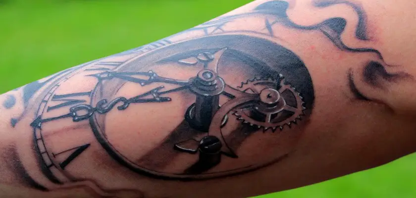Tatuaggio a orologio sul braccio – Tatuaggi fratello e sorella