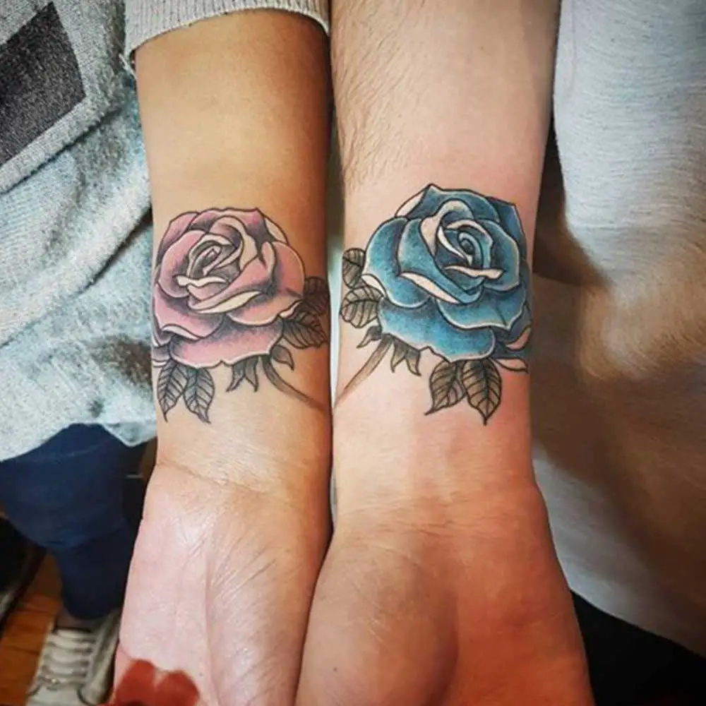 tatuaggio con rosa