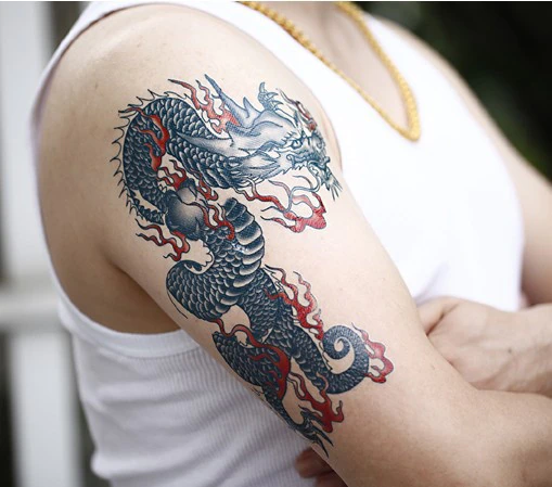 Storia del tatuaggio drago