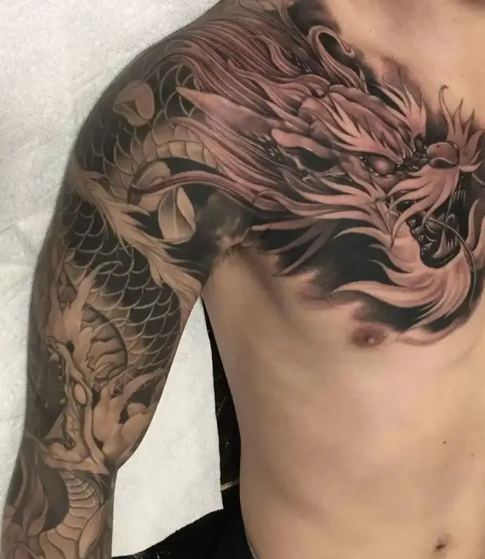 Stile e significato del tatuaggio drago