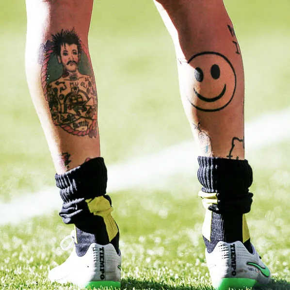 Tatuaggi calciatori più brutti