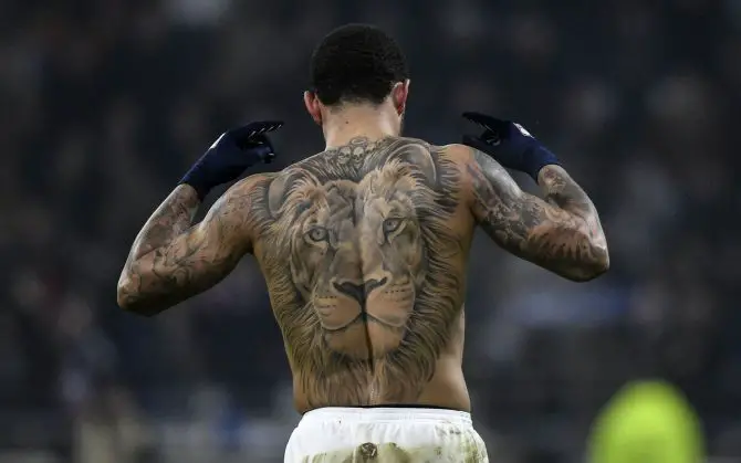 tatuaggi calciatori animali