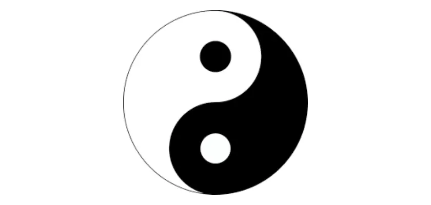 Simbolo yin e yang – Tatuaggi giapponesi piccoli per uomo