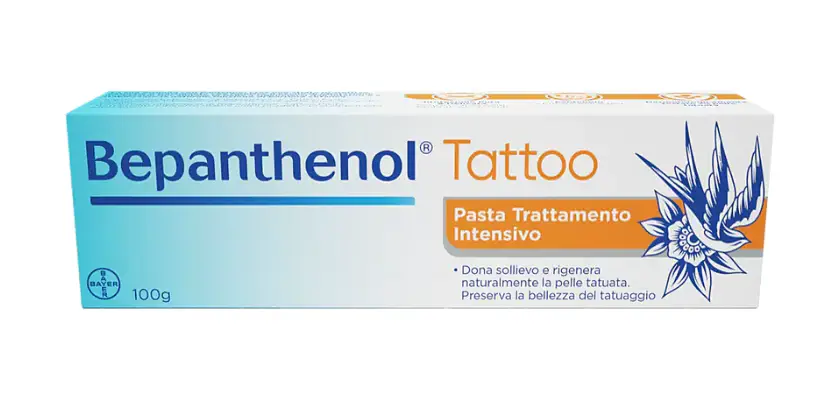 Crema per Tatuaggi con Pantenolo (Bepanthenol)